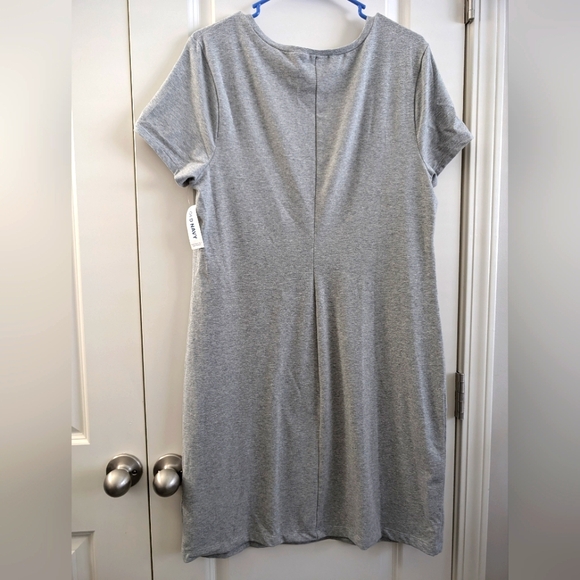 Gray Dress - NWT- Old Navy Tee Shirt Dress - Picture 2 of 3